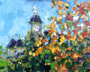 Margie Moss Impressionist Paintings Carthage Courthouse