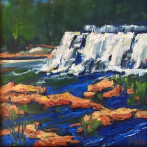 Margie Moss Impressionist Paintings Grand Falls