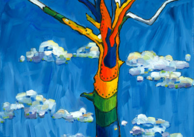 Margie Moss Impressionist Reproductions Spirit Tree